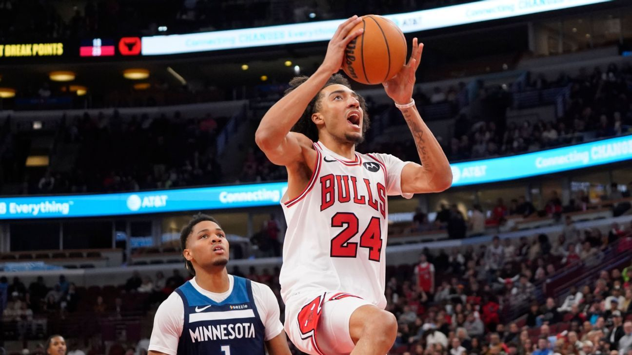 Noa Essengue lors d'un match de présaison 25/26, le 17 octobre 2025 contre Minnesota
